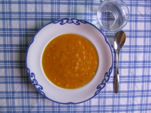 Raikas kurpitsakeitto