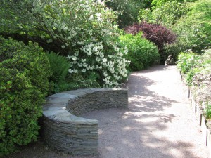 Slate Garden, Cawdor Castle Gardens: kuu Slate Garden, Cawdor Castle Gardens: kuu