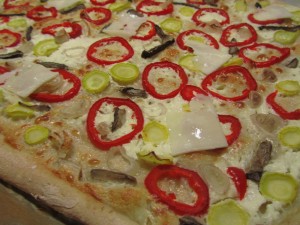 Flammkuchen puutarhurin tapaan