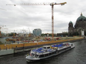 Humboltforum / Berliner Schloss -työmaa Berlin-Mitte