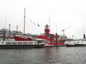 Barkassilla IGS’ille Hampurissa